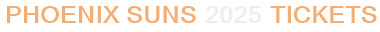 Phoenix Suns 2026 Tickets